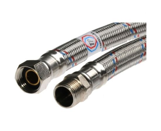 Подводка для воды TР-сантехника Гигант, нержавеющая сталь, 100 см, в/н 1 26468 