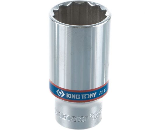 Головка торцевая глубокая двенадцатигранная (24 мм; 3/8) KING TONY 323024M 