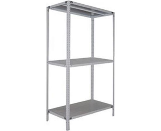 Стеллаж ООО ФУРАМА СТФЛ 1800x700x500 мм, 3 полки, серый СТФЛ187050-3 