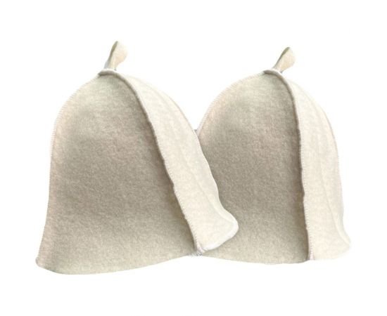 Набор Бацькина баня шапка для бани 2 шт. мужская и женская 10401-2-набор-ВИ 