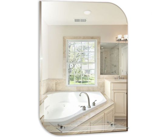 З??ркало mixline Каприз-Люкс 495х685 с полкой, с фацетом 525014 