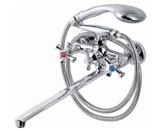 Смеситель для ванны с душем FAUZT тип См-ВУДРНШлА FZs-421-07 