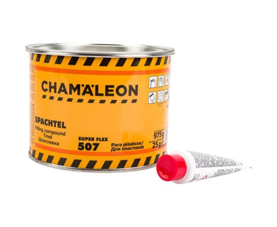 Шпатлевка для пластиков CHAMAELEON вкл.отвердитель 1кг 15075 