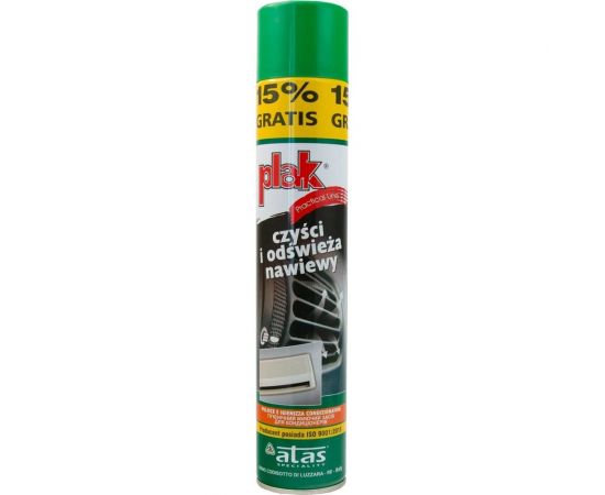 Очиститель кондиционера Atas PLAK пенный, с трубочкой, 500 мл, мята 50039 