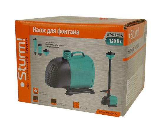Фонтанный насос Sturm WP97120FC – изображение 13
