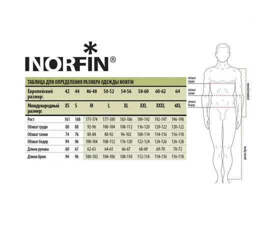 Зимний костюм NORFIN EXTREME 5 02 р.M 338002-M – изображение 14