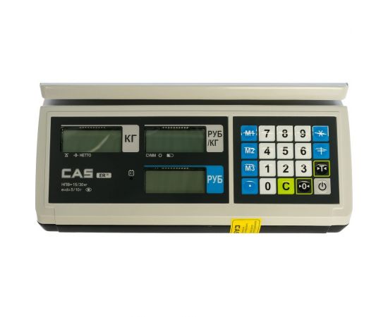 Весы CAS ER JR-30CB 1A0E20303GCI0502 – изображение 2