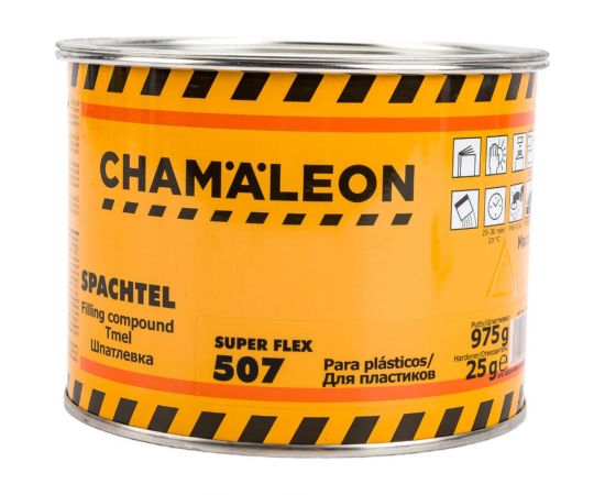 Шпатлевка для пластиков CHAMAELEON вкл.отвердитель 1кг 15075 – изображение 2