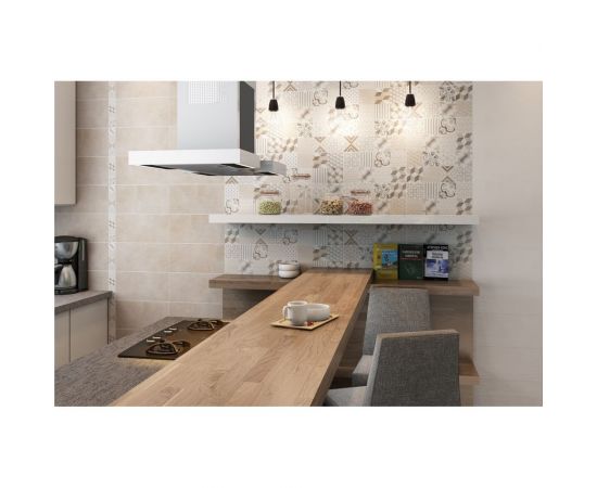 Плитка настенная LB CERAMICS Дюна 1039-0293 (многоцветный фантазия; 20х40 см; 23 шт.; площадь упаковки 1,81 кв.м) СК000040007 – изображение 2