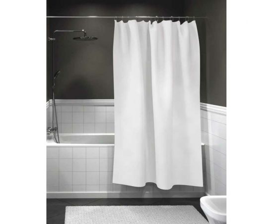Занавеска для ванной комнаты MY SPACE CAPITAL white 180x240 Polyester PR180240006 – изображение 2
