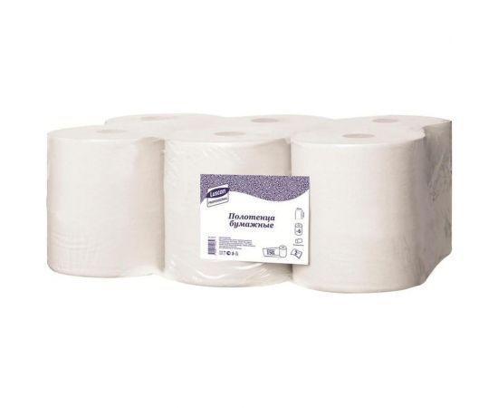 Бумажные полотенца Luscan Professionall 2-слойные, 6 рулонов 601115 – изображение 2