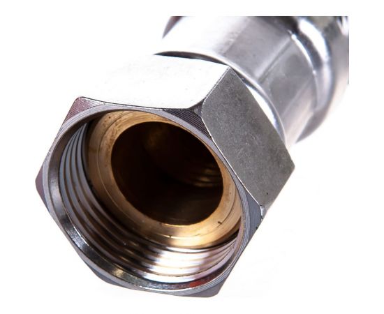 Подводка для воды TР-сантехника Гигант, нержавеющая сталь, 100 см, в/н 1 26468 – изображение 2