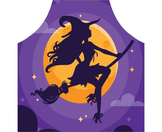 Кухонный фартук JOYARTY Сексуальная ведьма вектор, универсальный размер для женщин и мужчин ap_93504 – изображение 3