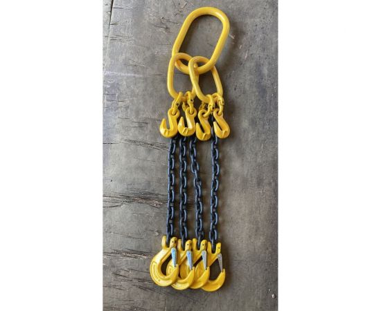 Цепной строп Сталь-91 4СЦ - 11,2т/6м звено ОВ увеличенное и укоротители 4687202314553 – изображение 3