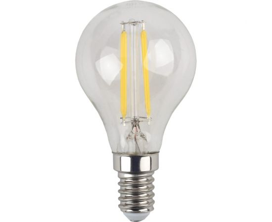 Лампа ЭРА FLED P4511w840E14, филамент, шар, 11Вт, нейтр, E14 10/100/4000 Б0047014 – изображение 3