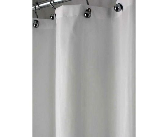 Занавеска для ванной комнаты MY SPACE CAPITAL white 180x240 Polyester PR180240006 – изображение 4