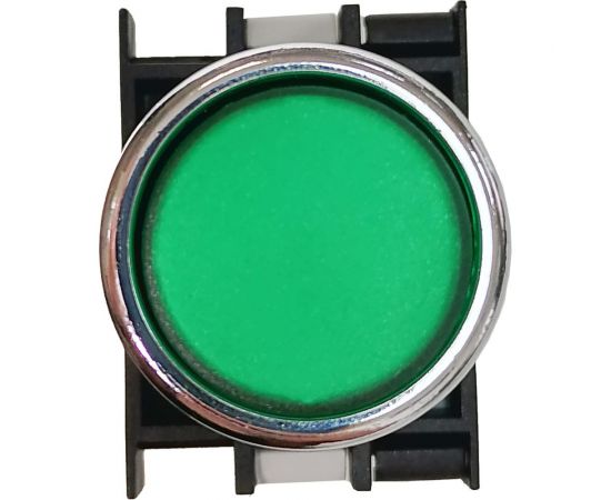 Нажимная круглая кнопка Ema зелёная, 250В AC, 4А,12-30В AC/DC, 10шт. B190DY – изображение 4