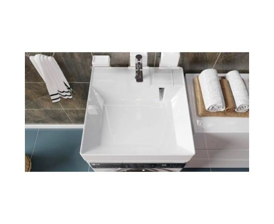 Раковина Reflection tetra для установки над стиральной машиной (60x50 см) RF6050TE – изображение 4