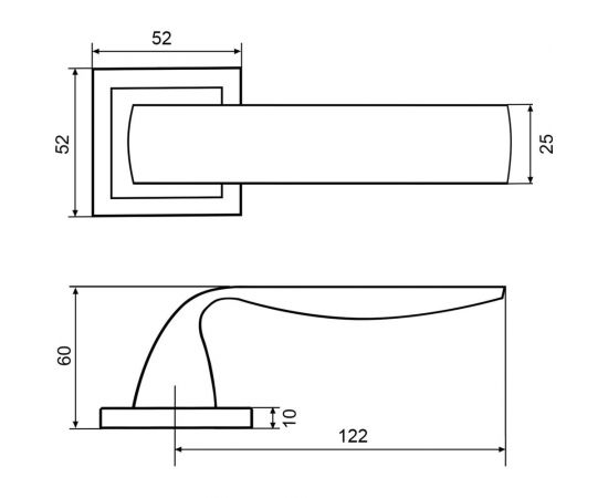 Комплект для двери Palladium SET 22 L 100 BP СТ-00000964 – изображение 4