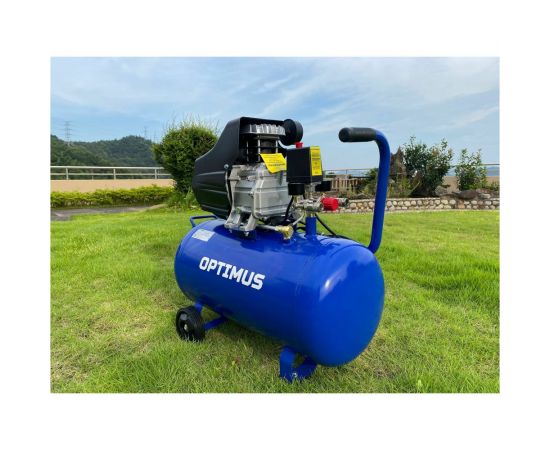 Поршневой компрессор Optimus 300л/мин, 2.2 кВт, 220 В, ресивер 50 л hd OPT-305030 – изображение 4
