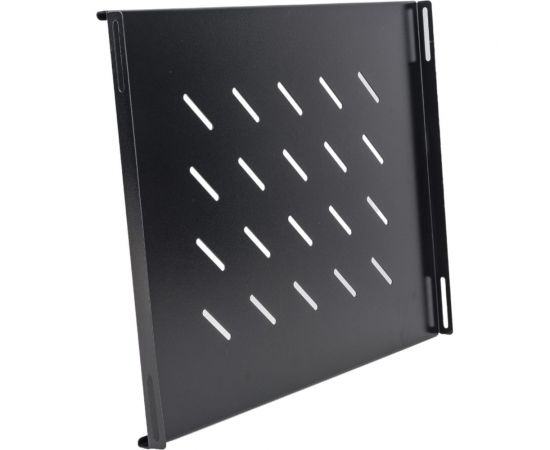 Перфорированная полка Cabeus глубиной 400 мм для шкафов глубиной 600 мм, SH-J018-FC-600m-BK – изображение 4