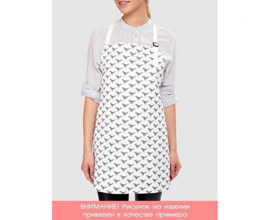 Кухонный фартук JOYARTY Сексуальная ведьма вектор, универсальный размер для женщин и мужчин ap_93504 – изображение 4