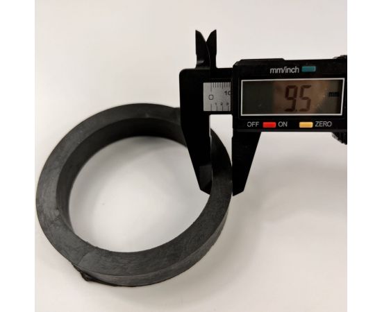 Прокладка под смывной бачок Профитт d 74x94 круглая, черная 2227664 – изображение 4