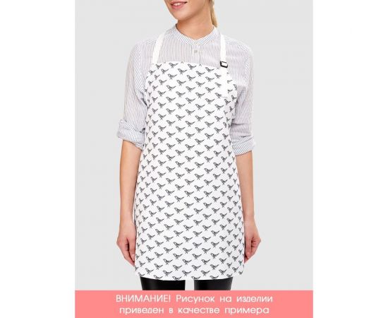 Кухонный фартук JOYARTY Кот-шкодник, универсальный размер для женщин и мужчин ap_18507 – изображение 4