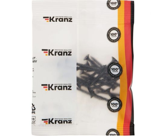 Саморез гипсокартон-металл KRANZ 3,5x35, 25 шт. 1143-3535-5 – изображение 5