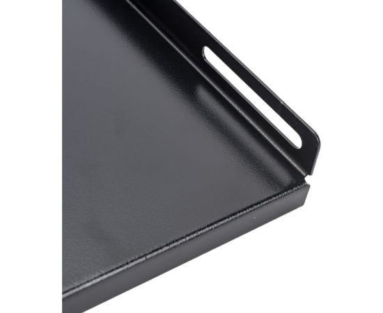 Перфорированная полка Cabeus глубиной 400 мм для шкафов глубиной 600 мм, SH-J018-FC-600m-BK – изображение 5