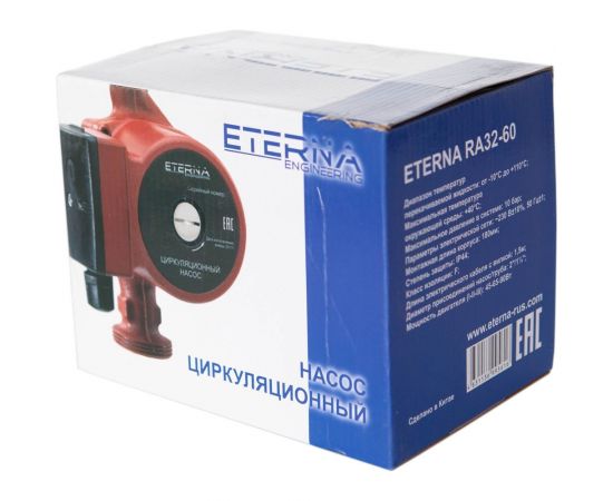 Циркуляционный насос ETERNA Engineering ETERNA RA 32-60 eternara_326 – изображение 10
