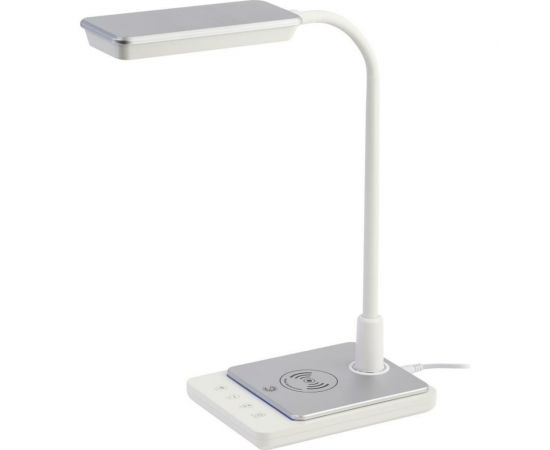 Настольный светодиодный светильник ЭРА NLED-499-10W-W с основанием, белый Б0052776 