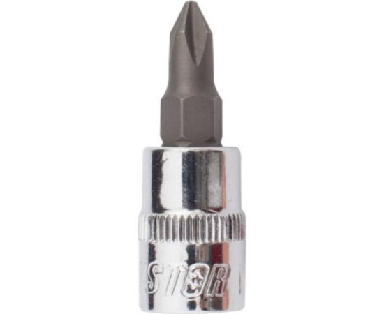 Головка торцевая со вставкой (PH2; 37 мм; 1/4"") CUSTOR 4300237 