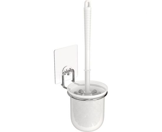 Ершик для унитаза Kleber настенный на силиконовом креплении пластиковый Lite KLE-LT020 