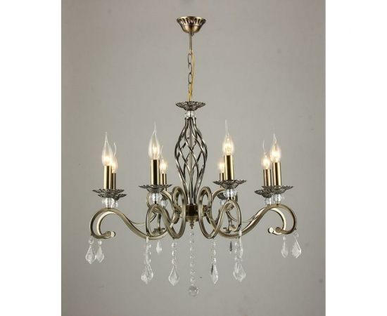 Подвесная люстра Мелодия ??вета P9680-8 AB 000024291 