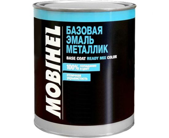 Готовая автоэмаль MOBIHEL базовая эмаль, металлик, 221 ледниковый/RENAULT 221, 1 л 47898202 