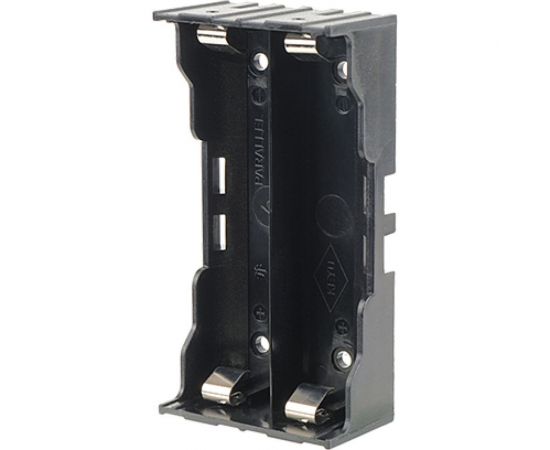 Отсек для элементов питания Robiton Bh2x18650PPL с выводами для пайки и параллельным соединением PK 17453 