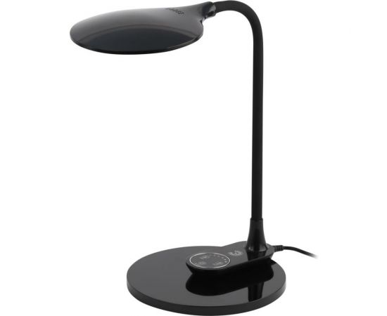 Настольный светодиодный светильник ЭРА NLED-498-10W-BK с основанием, черный Б0052775 