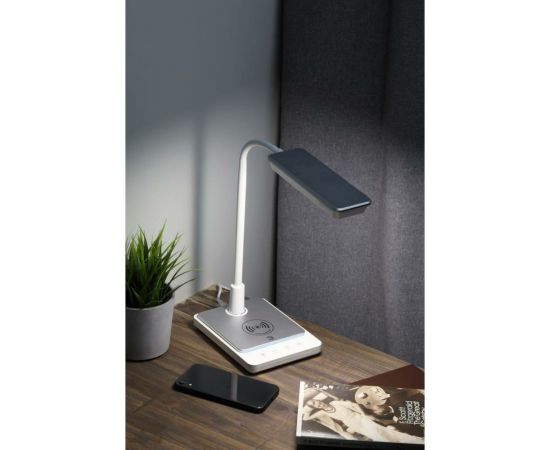 Настольный светодиодный светильник ЭРА NLED-499-10W-W с основанием, белый Б0052776 – изображение 14