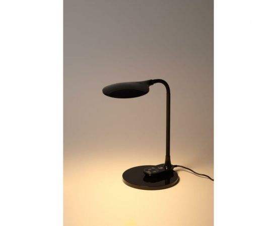 Настольный светодиодный светильник ЭРА NLED-498-10W-BK с основанием, черный Б0052775 – изображение 2