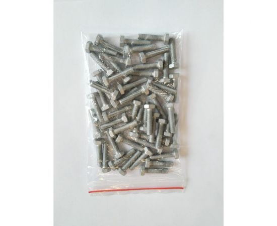 Болт ИНОТЭК DIN 933, М6x25, 8.8, цинк-ламель, 50 шт. 4687203109196 – изображение 2