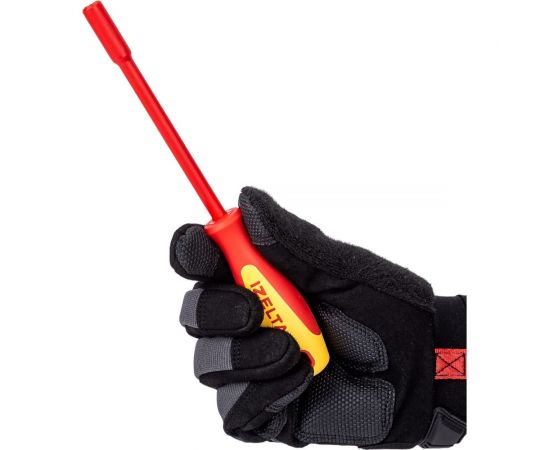 Диэлектрический ключ-отвёртка IZELTAS 1000V, торцевой, 5мм, длина 220 мм 4773190050 – изображение 2