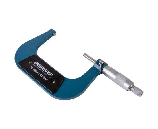 Нониусный микрометр DeBever 75-100 мм, 0.01 мм DB-S-MV10001 – изображение 2