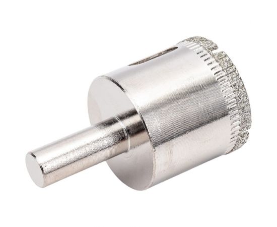 Коронка с центрирующим сверлом по стеклу и керамике (32х55 мм) Vertextools 336-32-55 – изображение 2