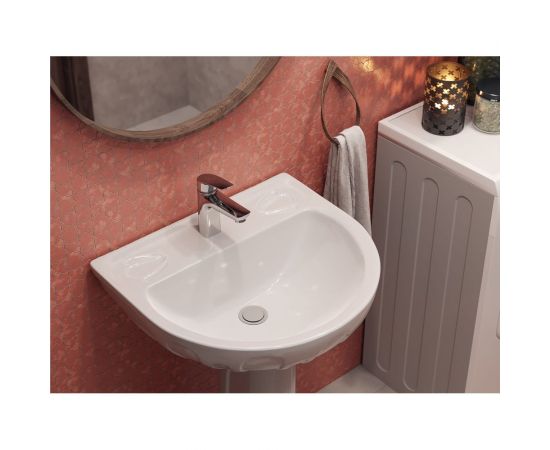 Умывальник Santeri Лотос 58, 2-ой величины, 1-отверстие, Воротынск 3030 – изображение 3
