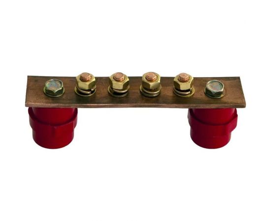 Комплект заземления для шкафов Hyperline шина заземления+винты 397532 – изображение 3