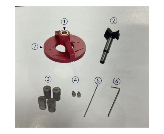 Приспособление для сверления MD14 Deltatools 06-1000 – изображение 3