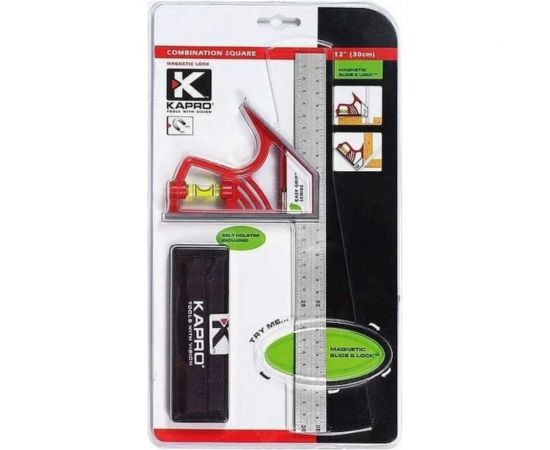 Магнитный комбинированный угольник Kapro 325-30 – изображение 3