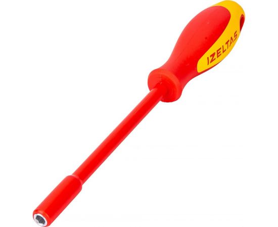 Диэлектрический ключ-отвёртка IZELTAS 1000V, торцевой, 5мм, длина 220 мм 4773190050 – изображение 3