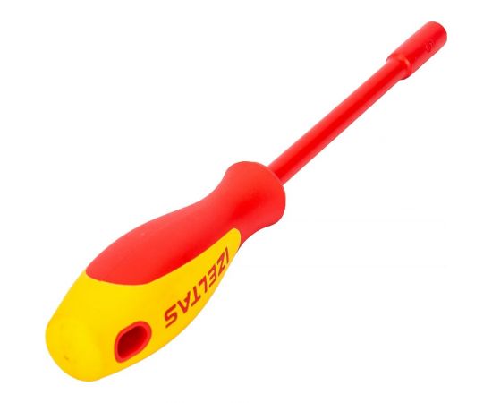Диэлектрический ключ-отвёртка IZELTAS 1000V, торцевой, 5мм, длина 220 мм 4773190050 – изображение 4